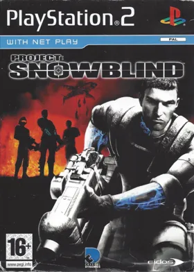 Project - Snowblind box cover front